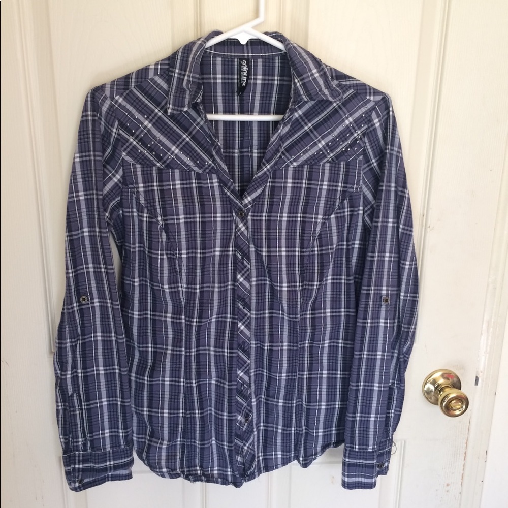 Plaid Button Down Shirt